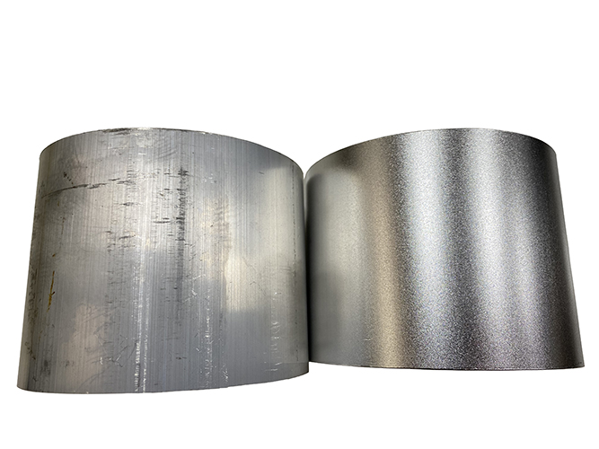 Scratch removal of irregular parts