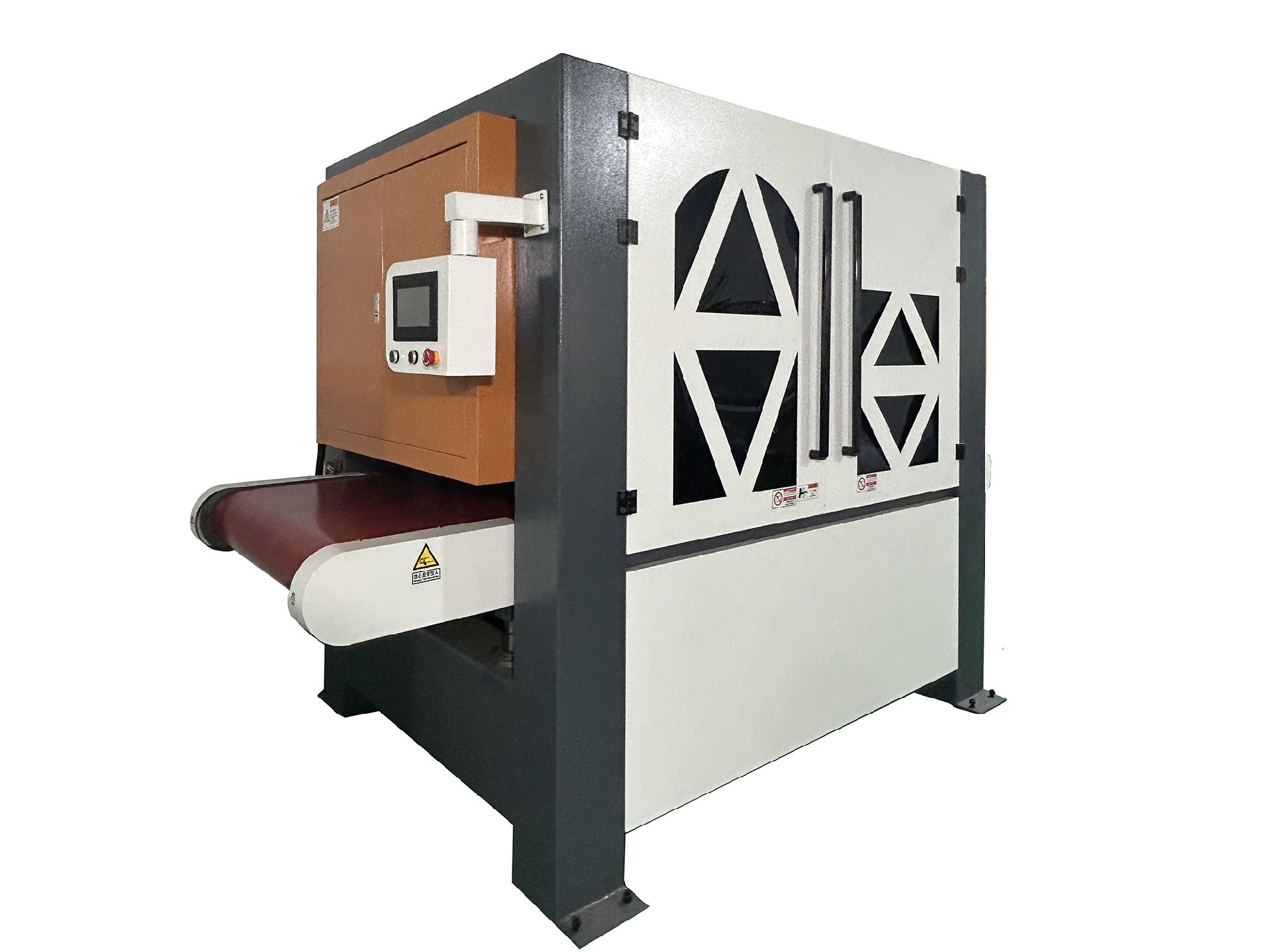 Combined deburring machine